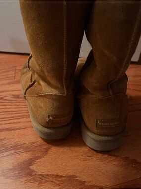 Koolaburra UGG Chestnut Suede Tall Slip-On Boots